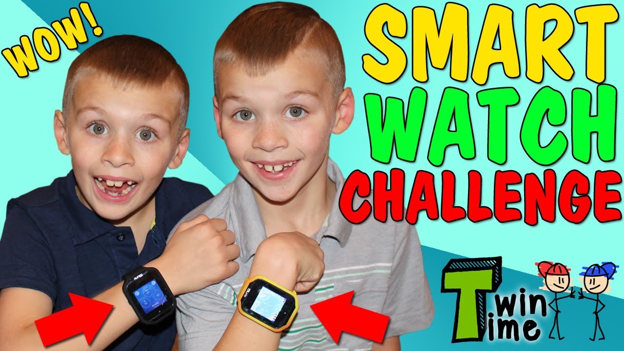 Twins Get First REAL Smart Watches!!