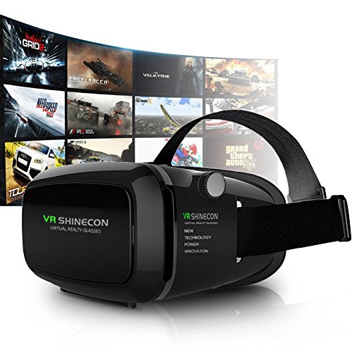 3D VR Headset, Yove 3D Virtual Reality Headset with Adjustab...