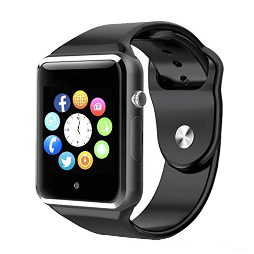 Bluetooth Smart Watch A1 - WJPILIS Touch Screen Smart Wrist ...