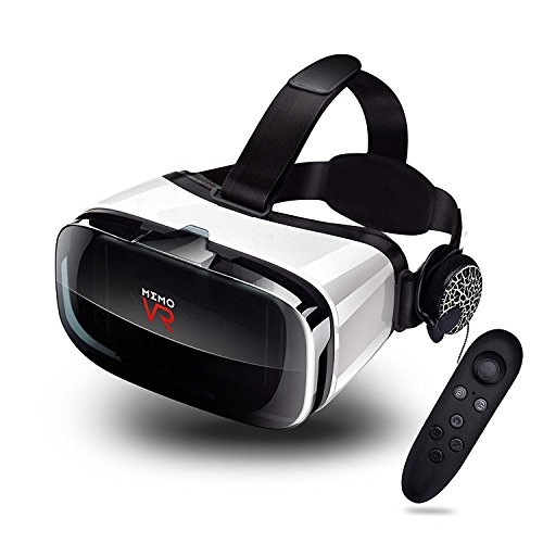 MEMO Virtual Reality Headset - With Remote Controller Immers...