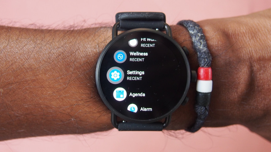 Skagen Falster Gen 6 wear OS menu