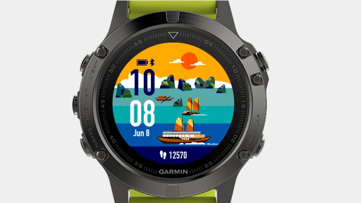 customize garmin watch face