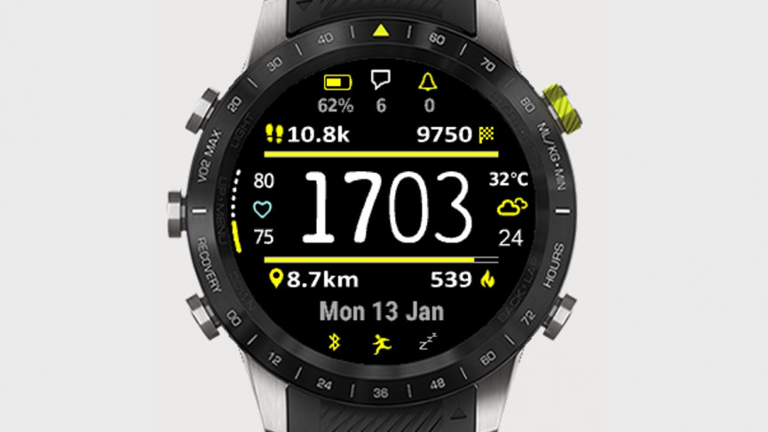 rails garmin watch face