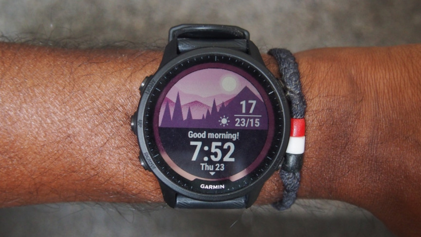 Garmin Forerunner 955 morning report