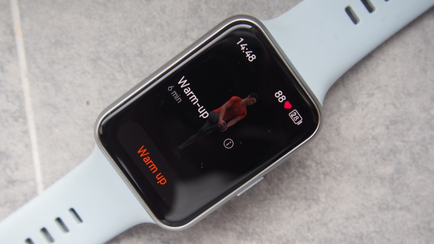 Huawei Watch Fit 2 guided workout