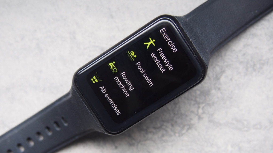 Oppo Watch Free exercise modes