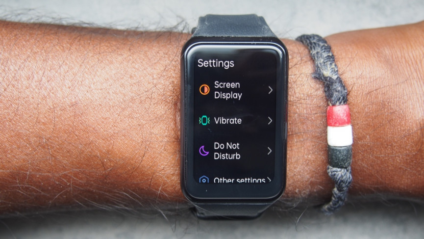 Oppo Watch Free settings