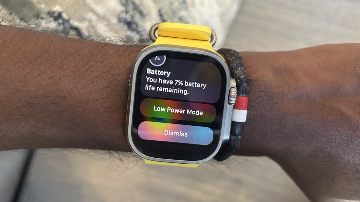 Apple Watch Ultra Low Power Mode