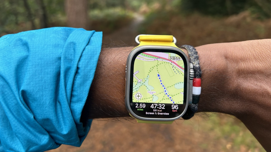 Apple Watch Ultra mapping features