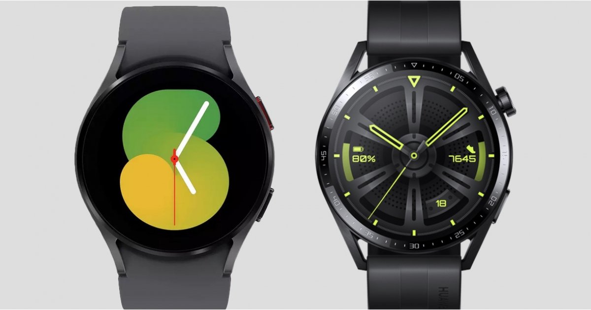 Samsung Galaxy Watch 5 v Huawei Watch GT 3: Comparing t...