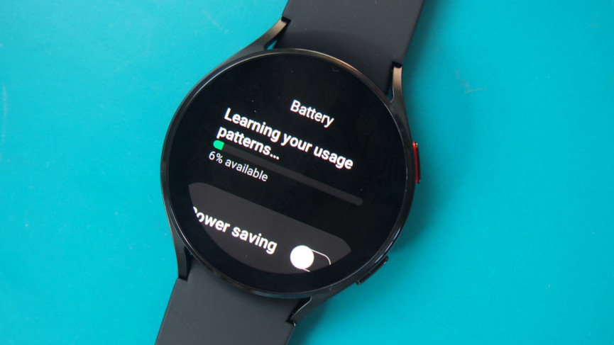 how to check battery galaxy watch