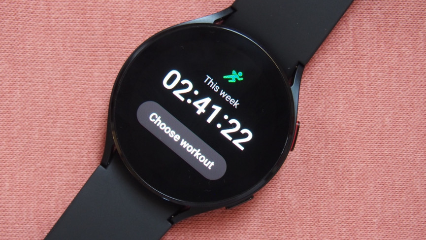 samsung watch workout history