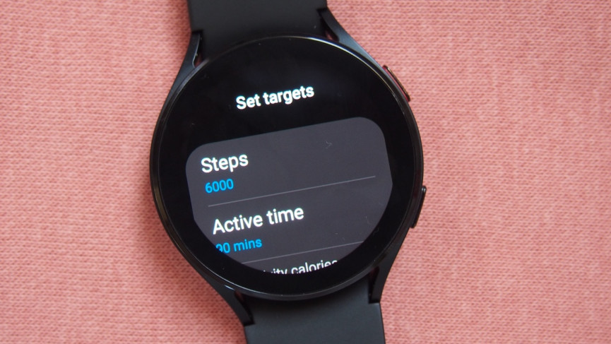 adjust activity galaxy watch