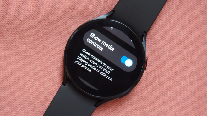 media controls galaxy watch