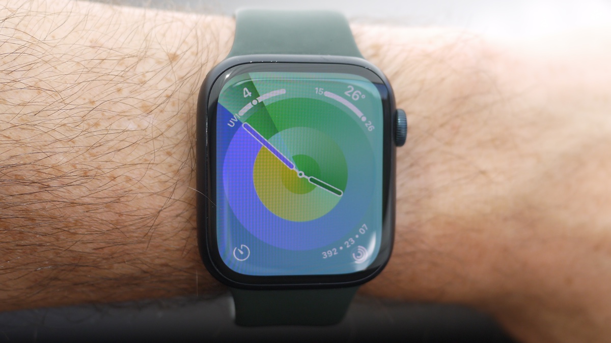 Palette watch face