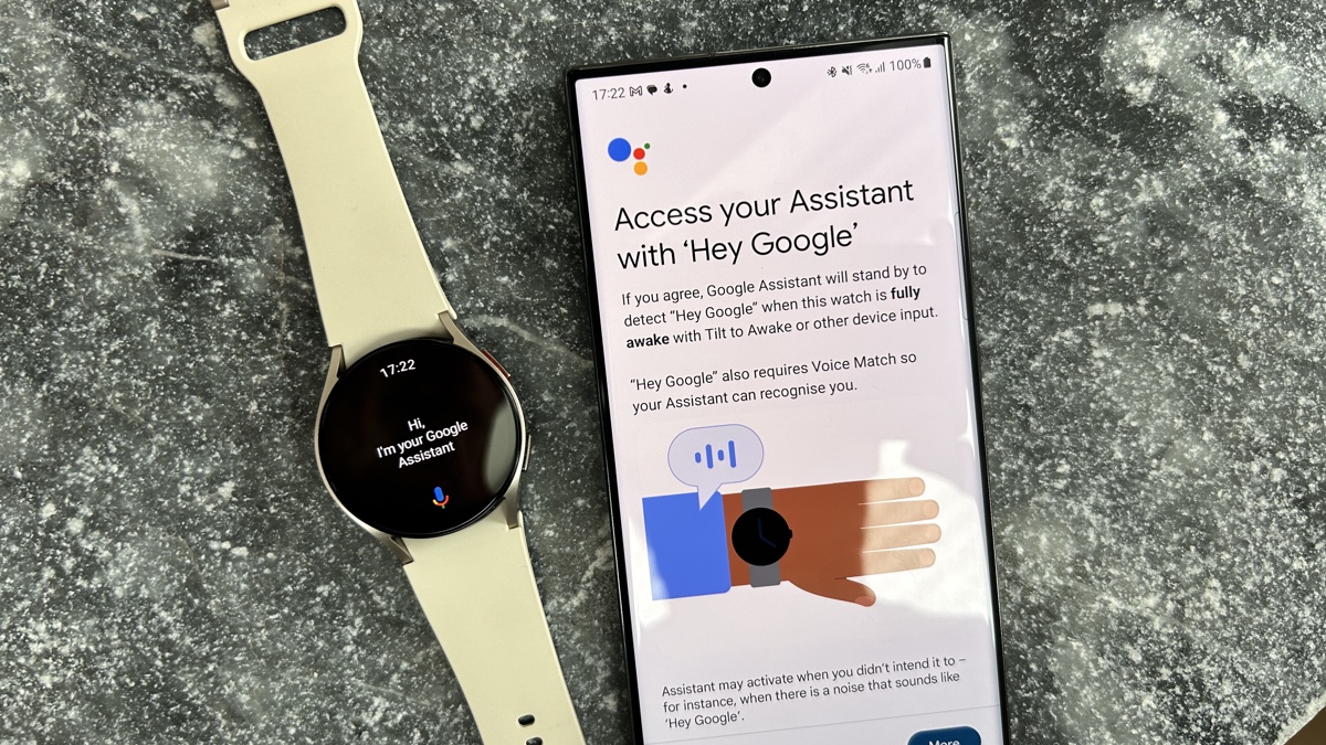 Set up Assistant on Galaxy Watch