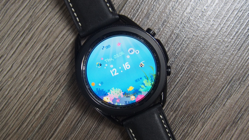 modular galaxy watch tizen face