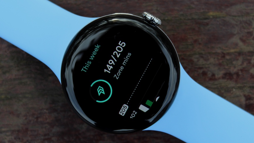 Google Pixel Watch 2 active zone minutes