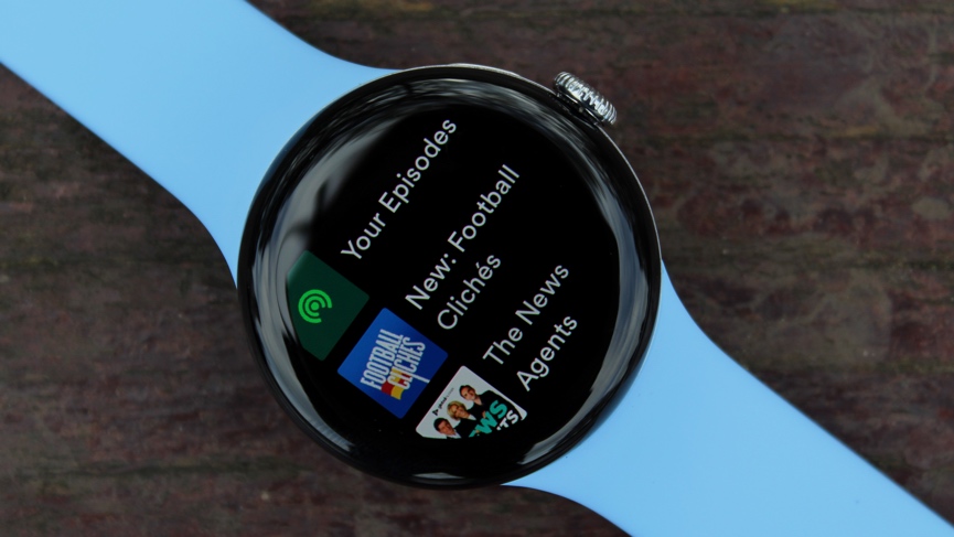 Google Pixel Watch 2 spotify