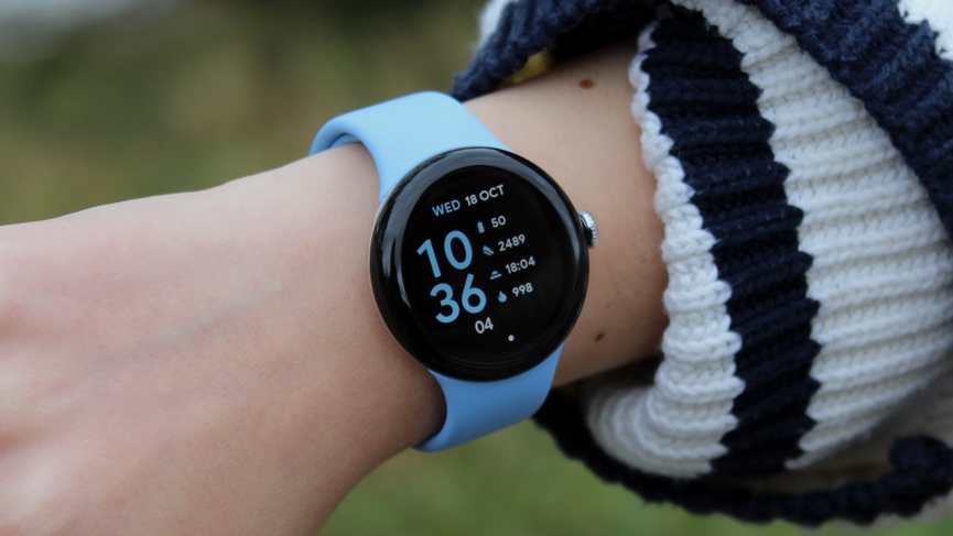 Google Pixel Watch 2 on wrist