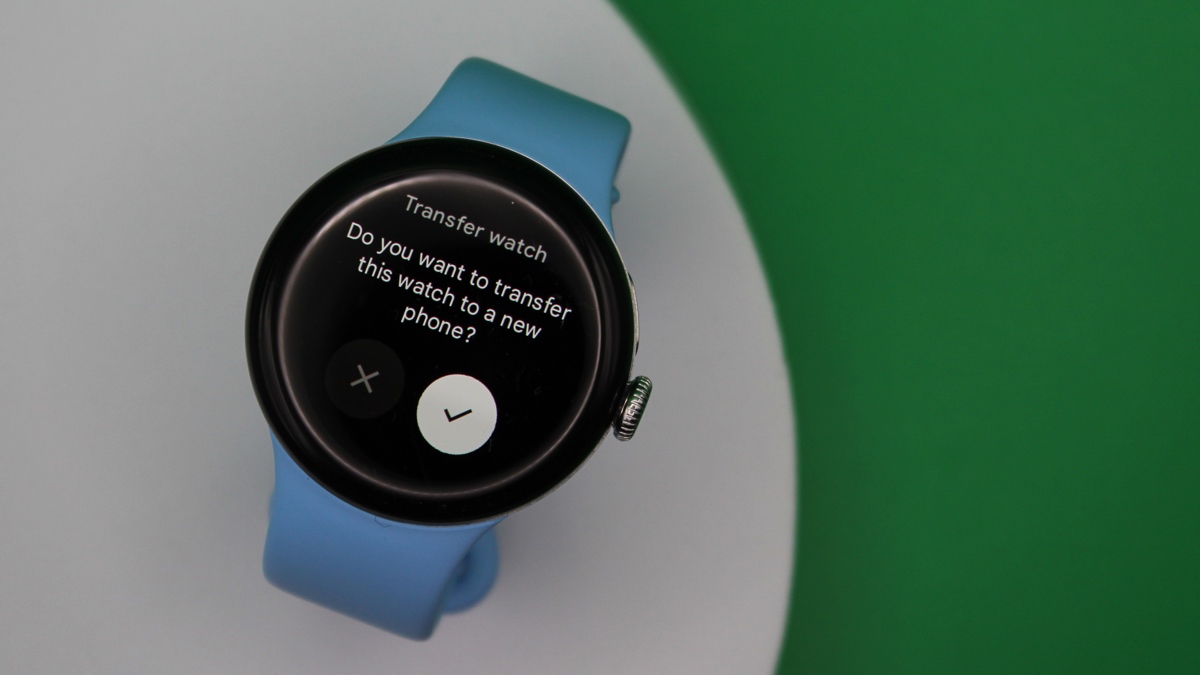 Wear OS set up with new phone